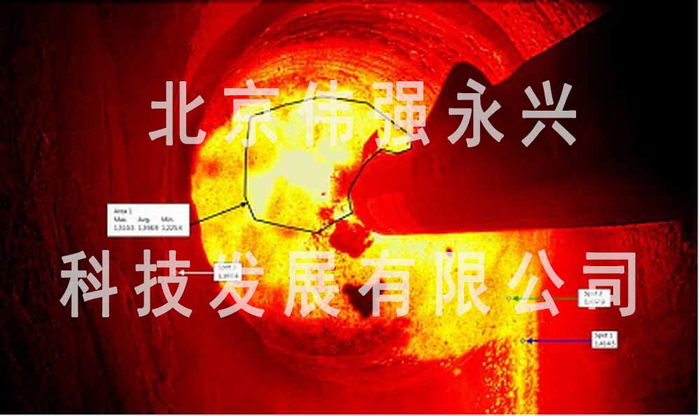 回转球团窑炉摄像装置系统